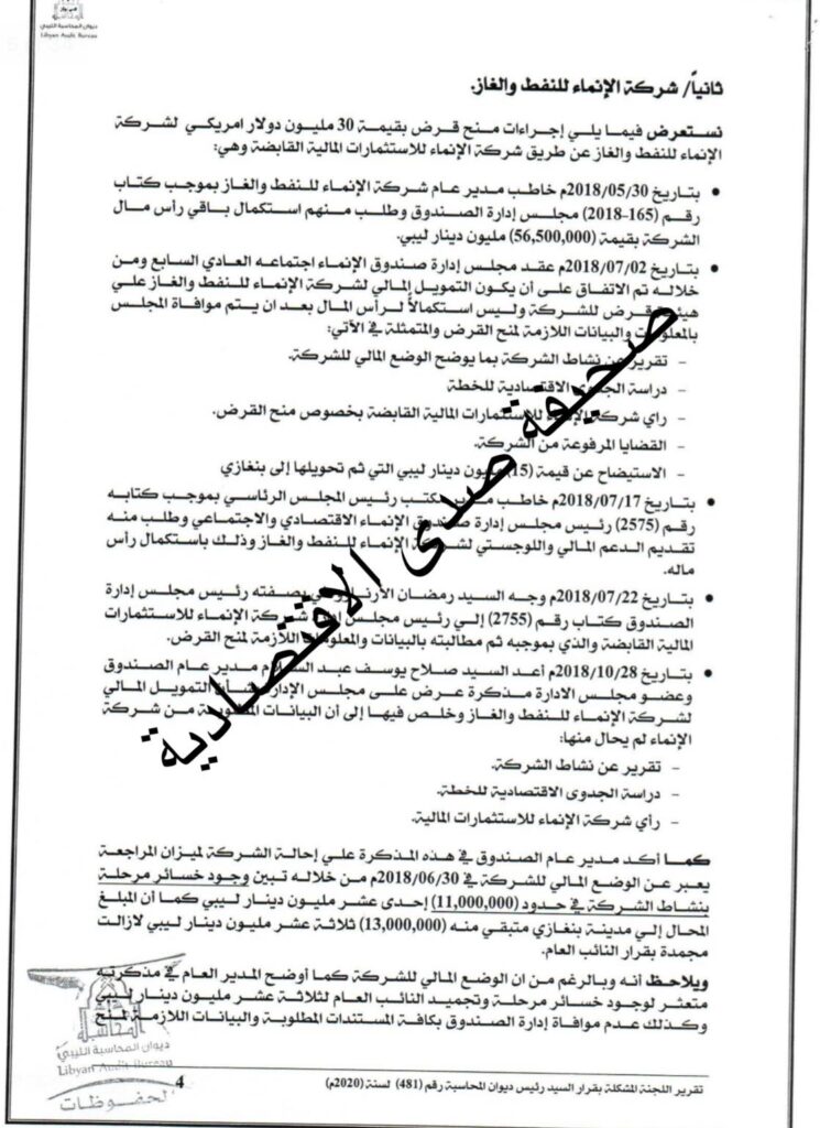 خاص: بالتواريخ ووثاق الديوان ...الأرناؤوطي و"مالك بعيو" يتسببان في اهدار أموال واختلاسات بصندوق الإنماء وشركاته ...والاستثمارات تمنح لهم ترقية