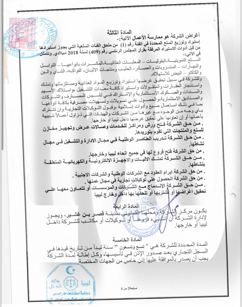 خاص..بالوثائق: على خطى شركاتهم "هارديان لاستيراد الغذائية" مِلك لآل الدوادي .. وهذه حجم تمويلاتها الموقوفة