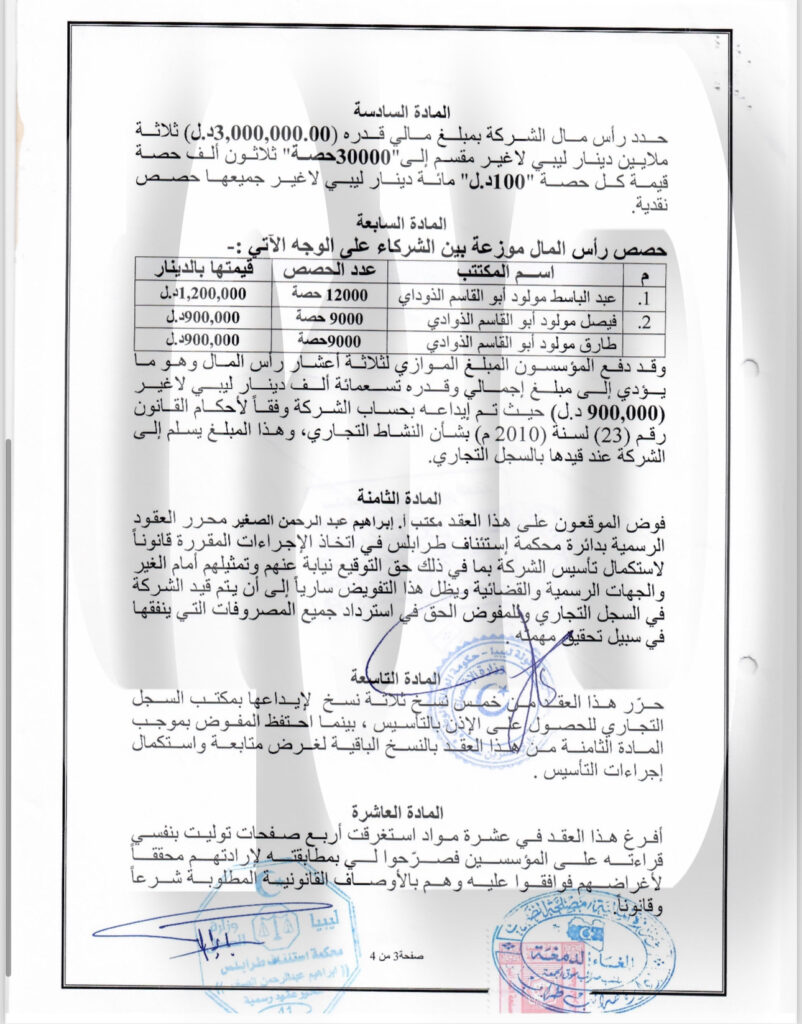 خاص..بالوثائق: على خطى شركاتهم "هارديان لاستيراد الغذائية" مِلك لآل الدوادي .. وهذه حجم تمويلاتها الموقوفة