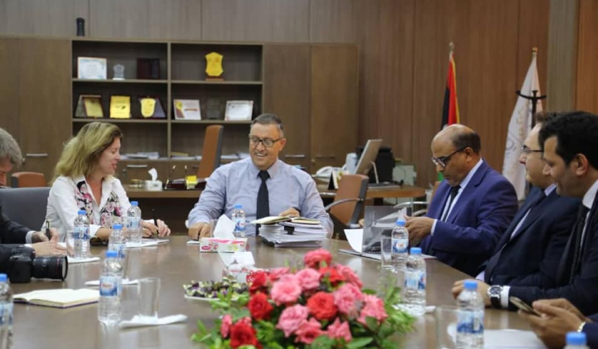 الحبرى يلتقي ويليامز والمستشار الاقتصادي للبعثة الأممية