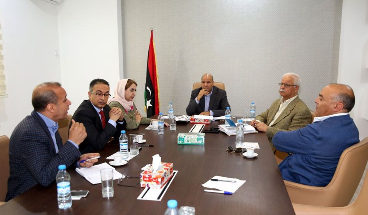 المجبري يجتمع مع لجنة متابعة الأجهزة الرقابية بمجلس النواب الليبي