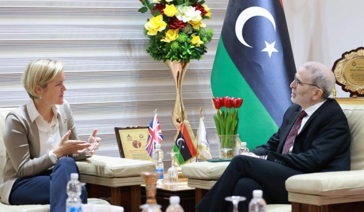صنع الله يلتقي سفيرة المملكة المتحدة لدى ليبيا