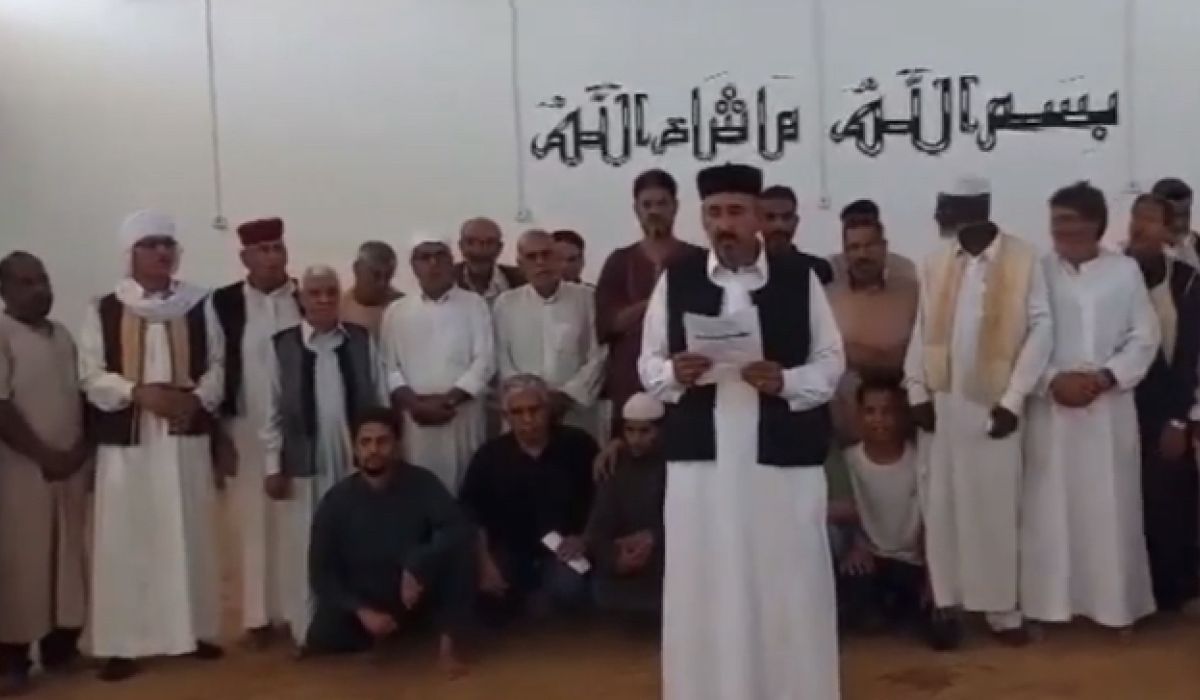 قبيلة الزاوية بمرادة تعلن رفضها فتح 23 حقل نفطي رداً على ما أسمته "التهميش" من قبل مجلس إدارة مؤسسة النفط الجديد