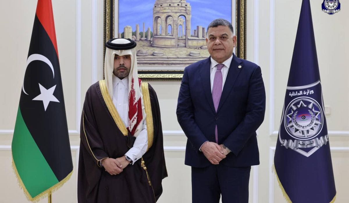 سفير دولة قطر لدى ليبيا يؤكد على أهمية التعاون بما يخدم المصلحة المشتركة بين البلدين