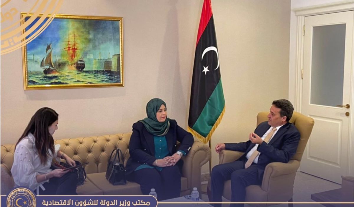 الغويل يلتقي وزيرة الشؤون الاجتماعية ليبحث معها ملف التمكين الاقتصادي للمرأة