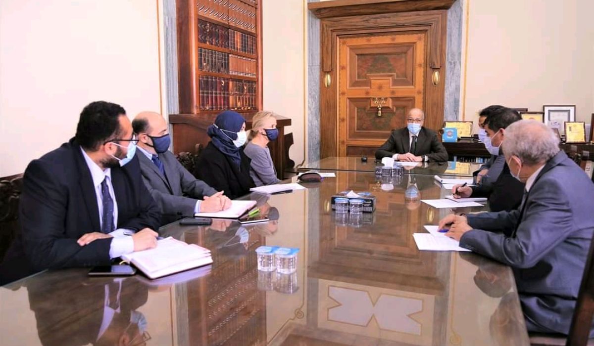الكبير يجتمع برئيس البعثة وممثلة منظمة الصحة العالمية في ليبيا