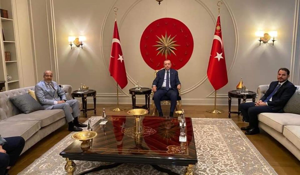 الصديق الكبير يلتقي الرئيس التركي أردوغان بإسطنبول