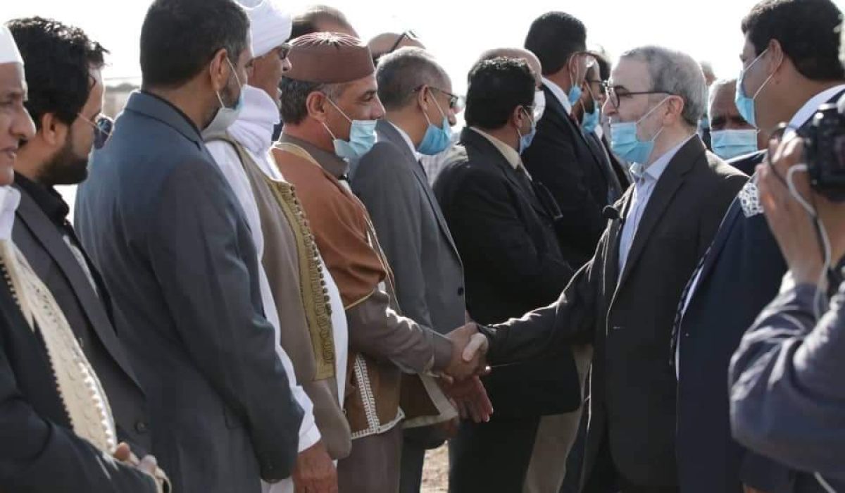 رئيس وأعضاء المؤسسة الوطنية للنفط في زيارة إلى مناطق الهلال النفطي