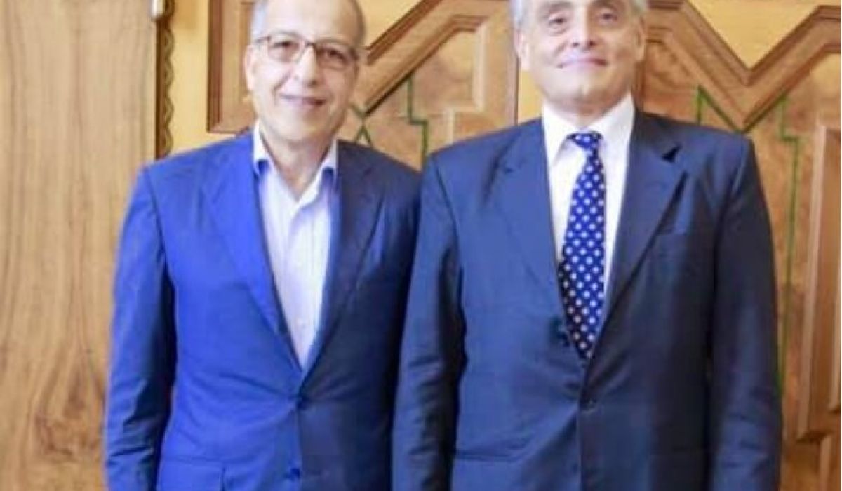الكبير يلتقى السفير الإيطالي لمناقشة عودة الشركات الإيطالية للعمل في ليبيا