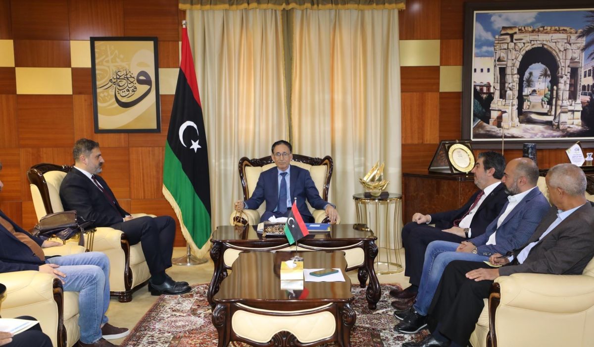 "الحويج" يبحث تنفيذ مدينة المعارض جنوب طرابلس مع الجانب التركي
