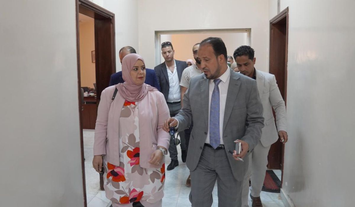 وزيري الصحة والشؤون الاجتماعية يناقشان كيفية الاستفادة من قطعة أرض لإقامة بعض المرافق لمركز الأورام
