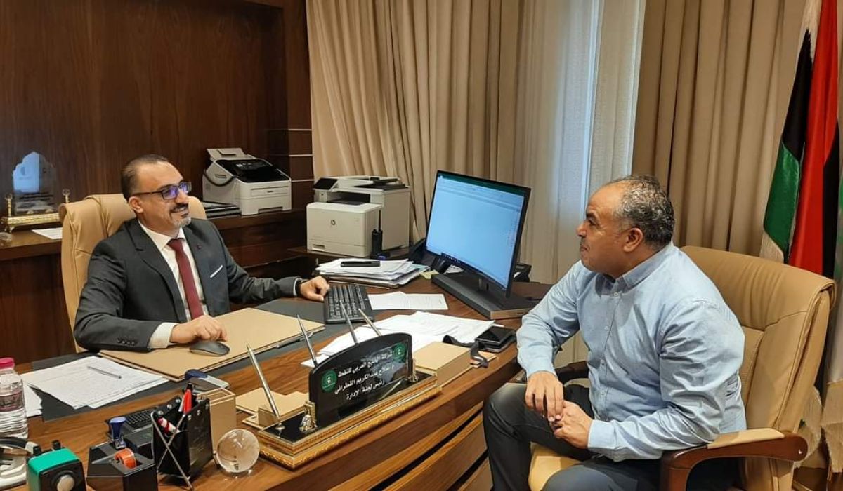 الخليج العربي للنفط تبحث إمكانية التعاون مع شركة الجوف للتقنية النفطية