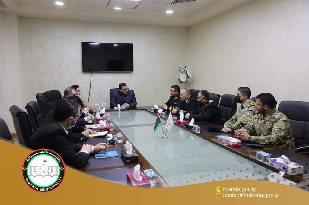 صنع الله يستقبل سفير الاتحاد الأوروبي لدى ليبيا خوسيه أنطونيو