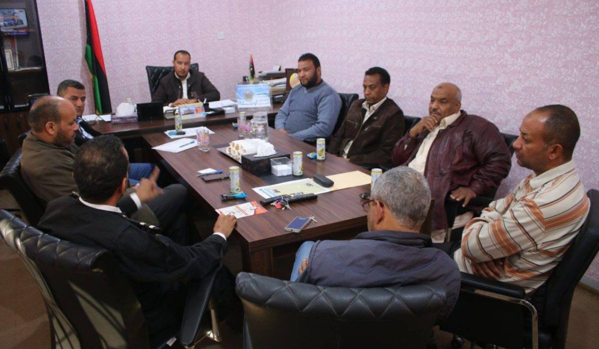 بلدية أوجلة تناقش مع أصحاب المخابز والحرس البلدي أزمة نقص الدقيق