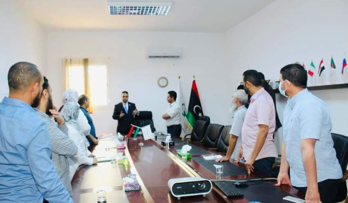 العابد يقوم بزيارة مركز تنمية الصادرات بوزارة الاقتصاد والتجارة