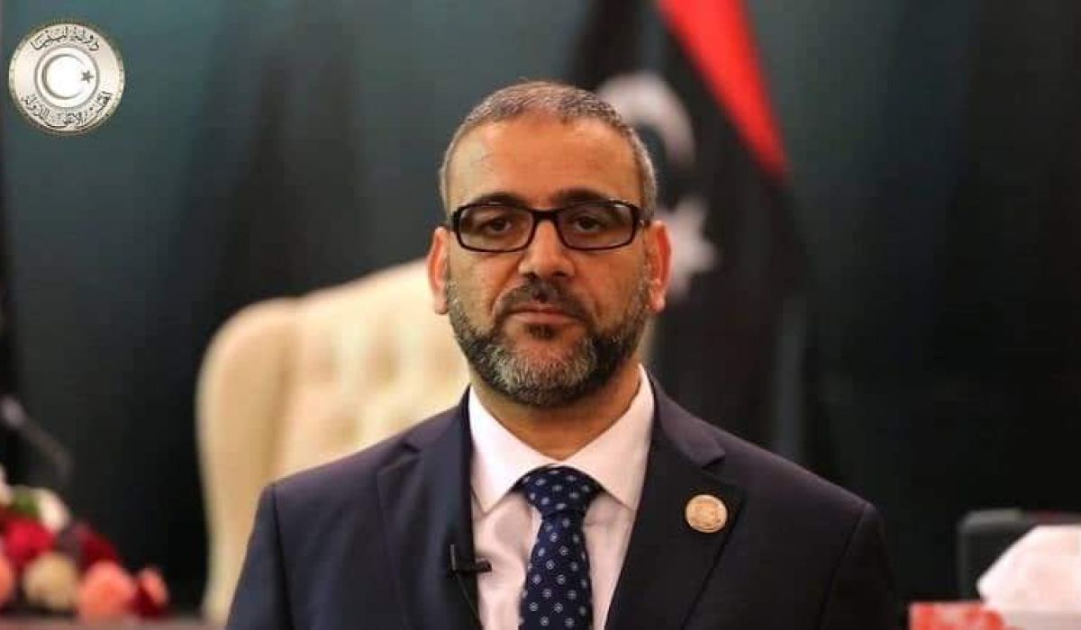 المشري يؤكد دعم مجلس الدولة لقرار الرئاسي بتخفيض الإنفاق في بند المرتبات