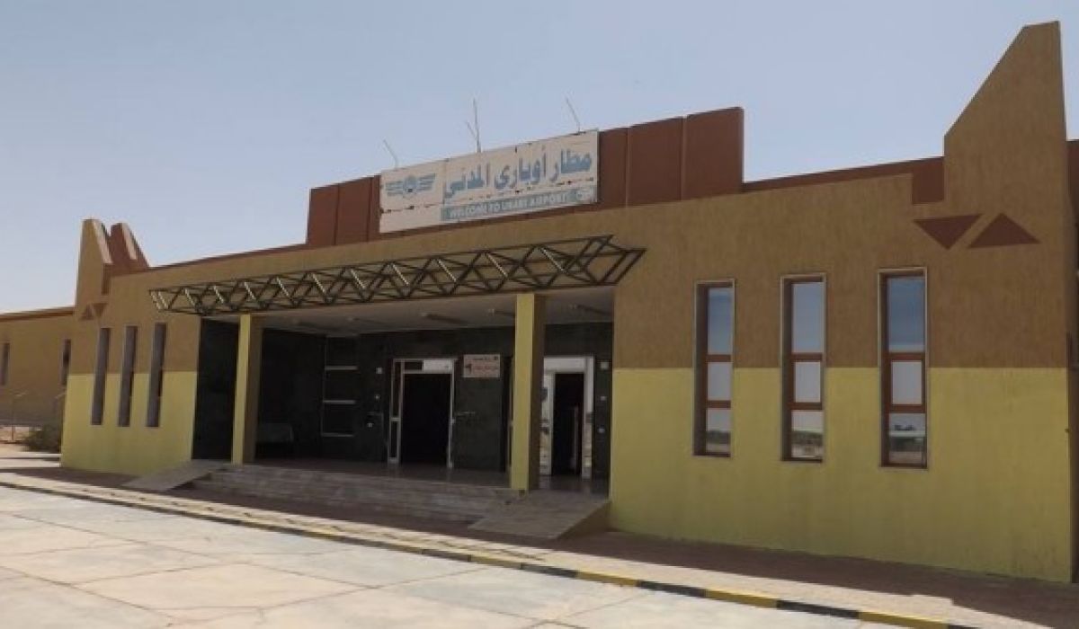 توقف الرحلات الجوية بمطار أوباري المدني