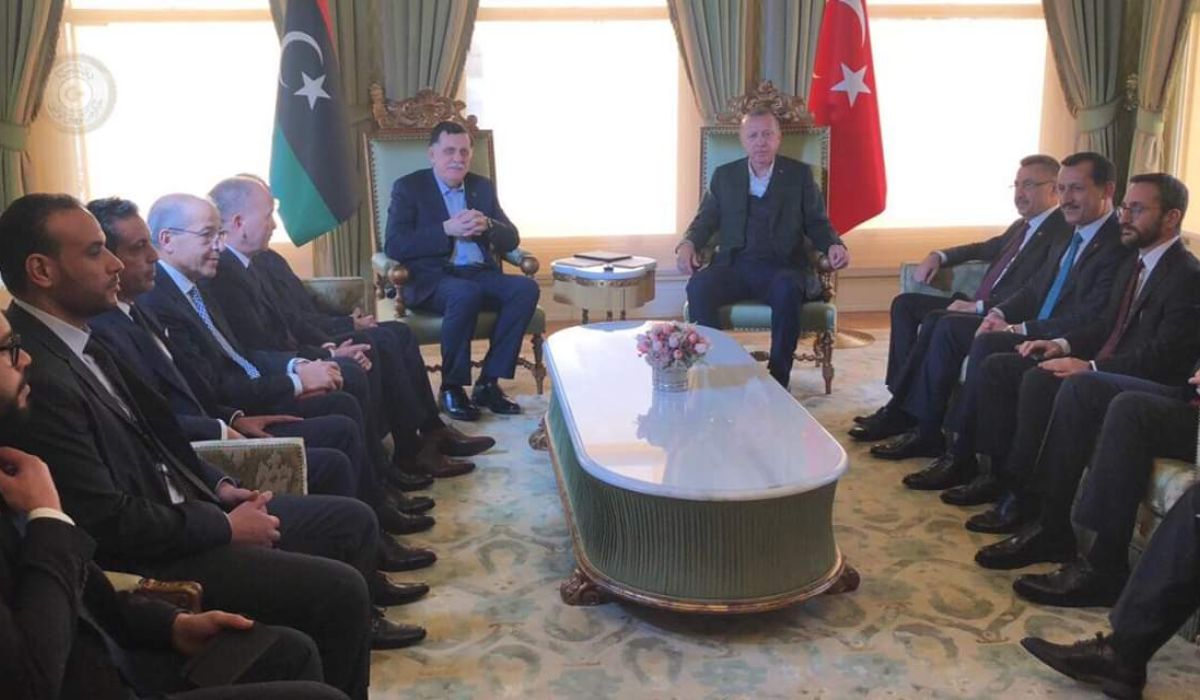 اردوغان يؤكد استعداد تركيا المساهمة في الاستثمار والتنمية واعادة الاعمار في ليبيا