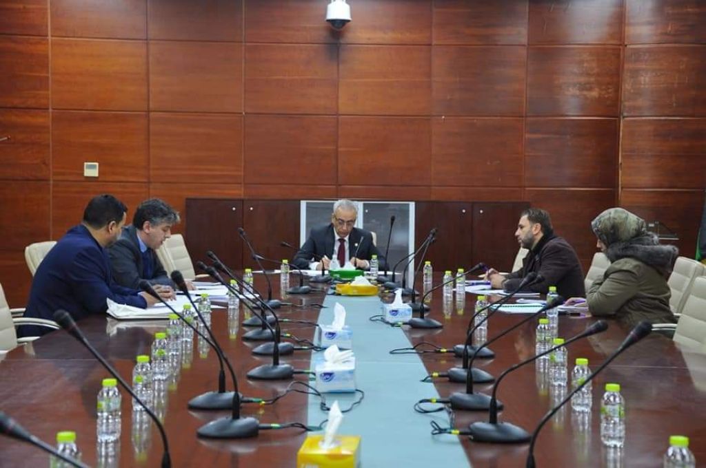 وزيرا العمل والزراعة يعقدان اجتماعاً للاطلاع على نشاط برنامج الأغذية العالمي في البلاد