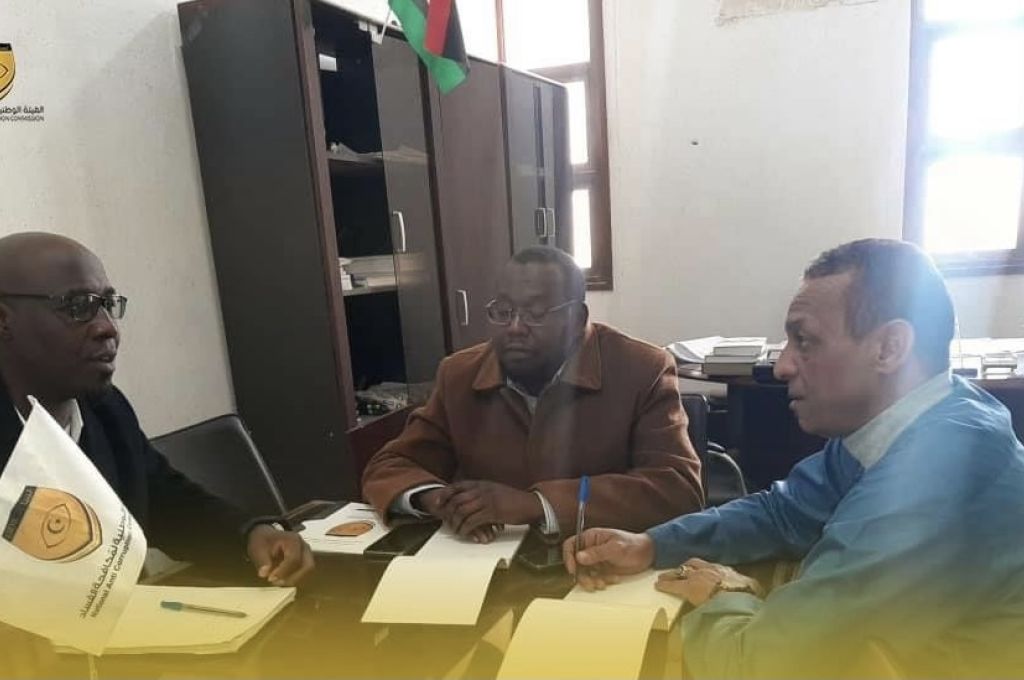 اجتماع للأجهزة الرقابية بمدينة غات في استضافة فرع الهيئة الوطنية لمكافحة الفساد