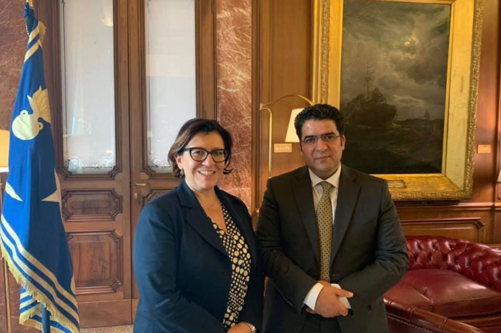 بحث التعاون بين شركة الخليج العربي للنفط وشركة فيروشتال الألمانية