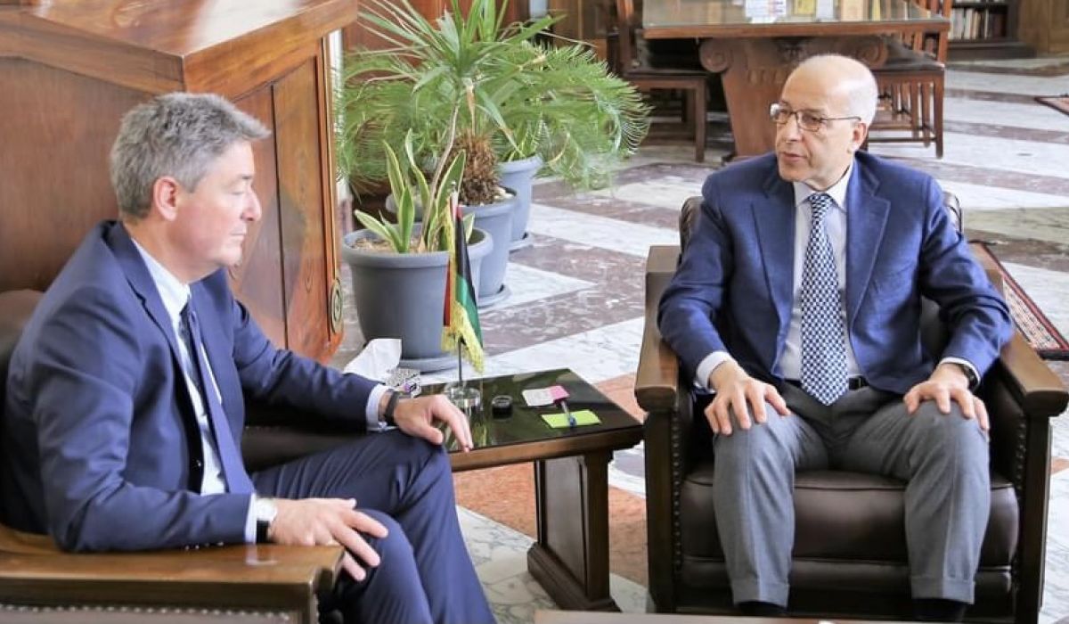 محافظ المصرف المركزي يلتقي السفير الألماني لدى ليبيا