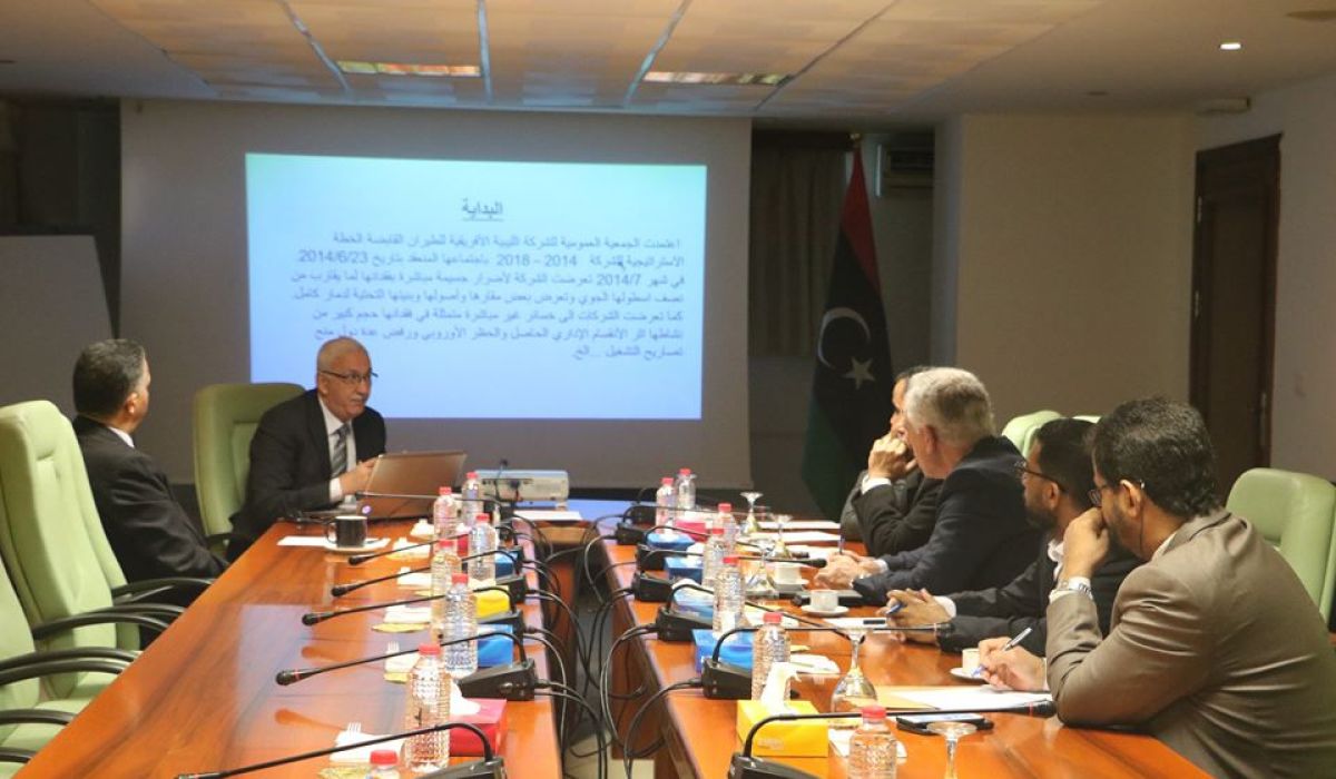 مواصلات الوفاق تناقش مع مجلس النواب بطرابلس "خطة الإنقاذ" للشركة الليبية الإفريقية للطيران القابضة