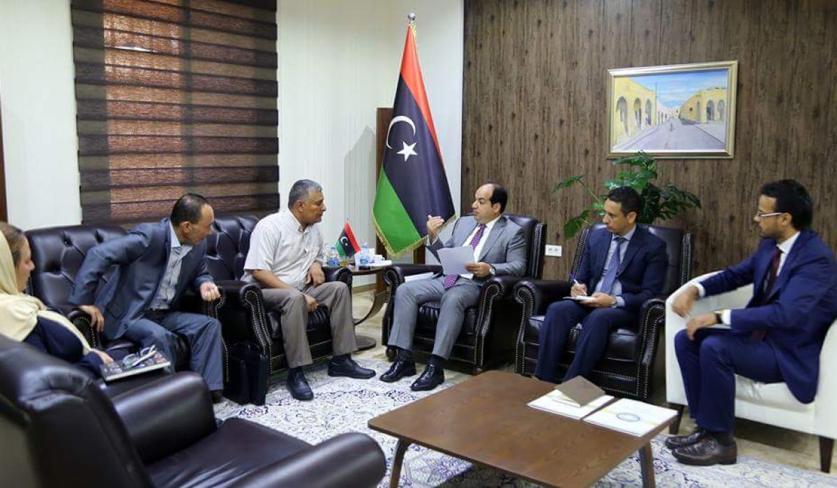 معيتيق يناقش مع تكالة كيفية ضمان نجاح الإصلاحات الاقتصادية