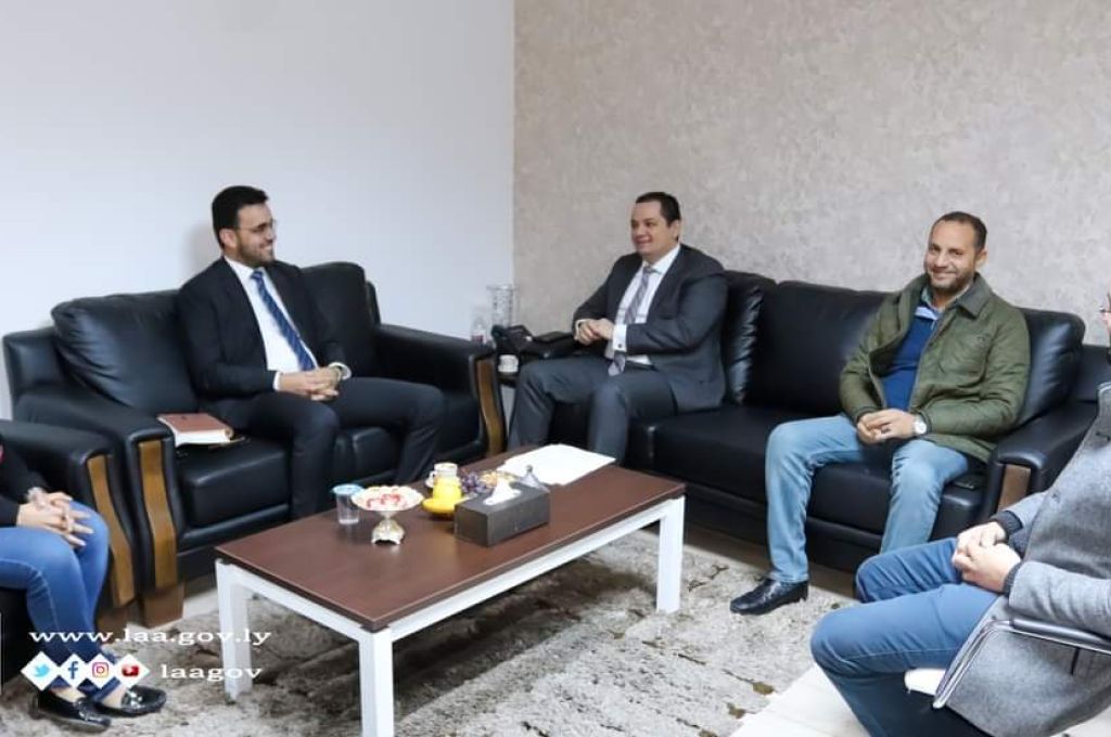 وزيرا العمل والزراعة يعقدان اجتماعاً للاطلاع على نشاط برنامج الأغذية العالمي في البلاد