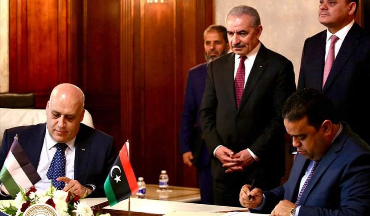 "العابد" يوقع مذكرة تفاهم مع نظيره الفلسطيني لإنشاء لجنة وزارية ما بين البلدين