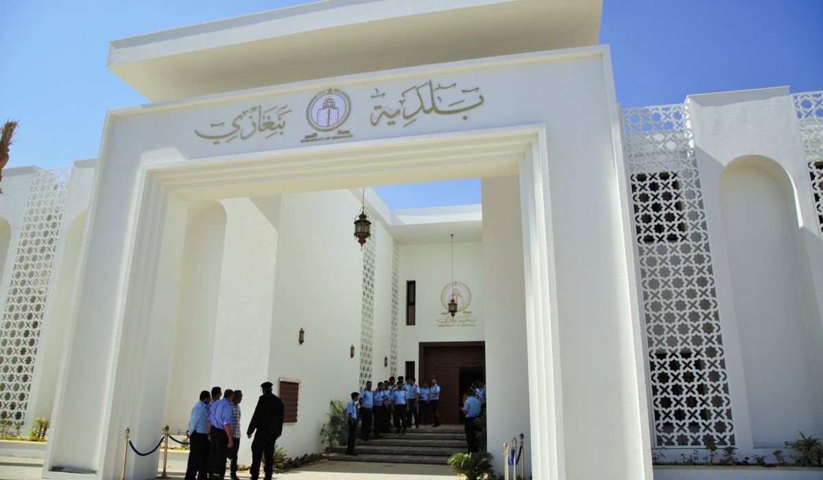 الحكومة المؤقتة تفتتح المقر الجديد لبلدية بنغازي