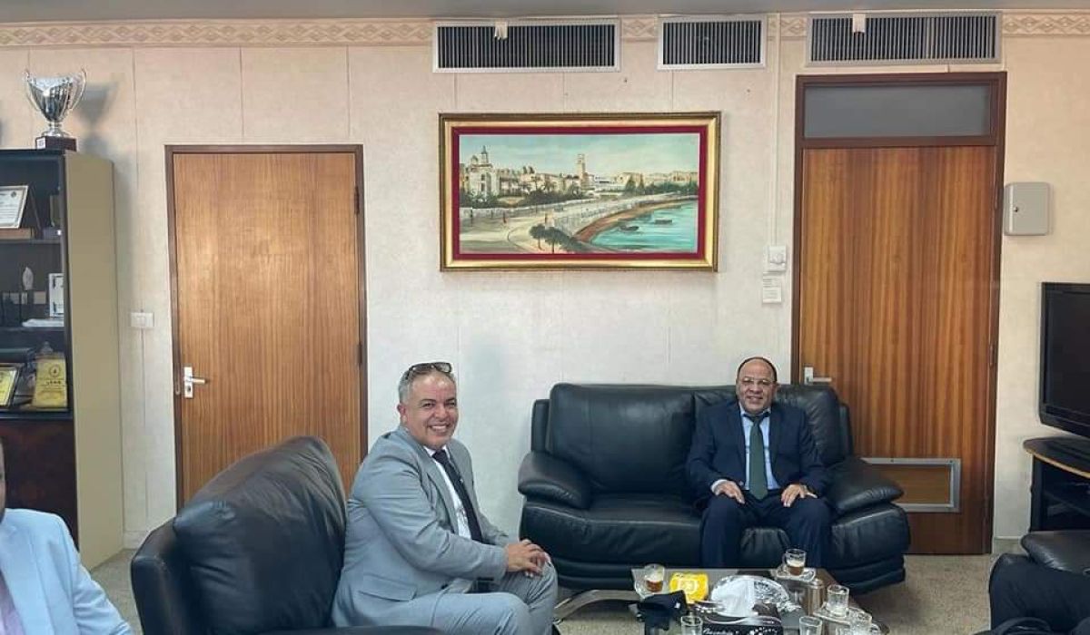 شركة مليته للنفط والغاز تعقد اجتماعاً مع شركة الجوف للتقنيّة النفطيّة