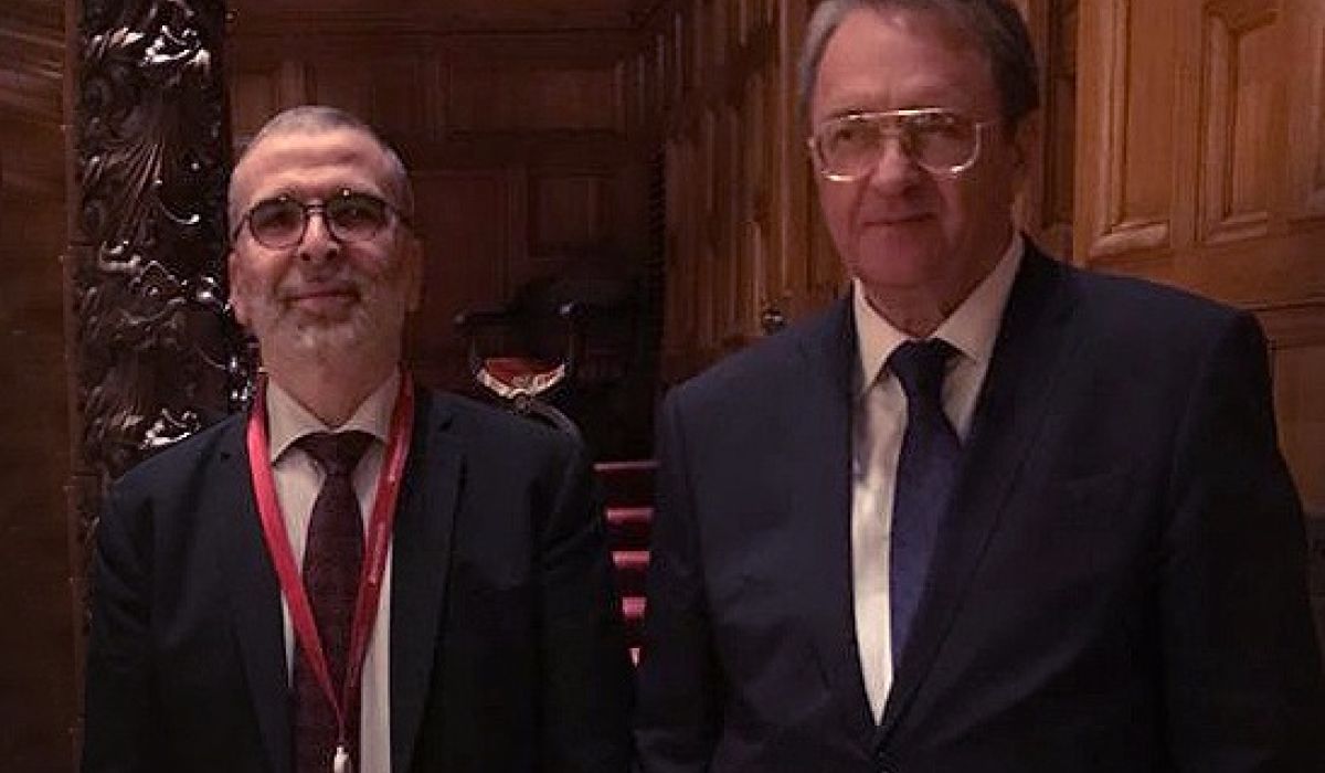 صنع الله يناقش مع الممثل الخاص لرئيس جمهورية روسيا الاتحادية المصالح النفطية المشتركة