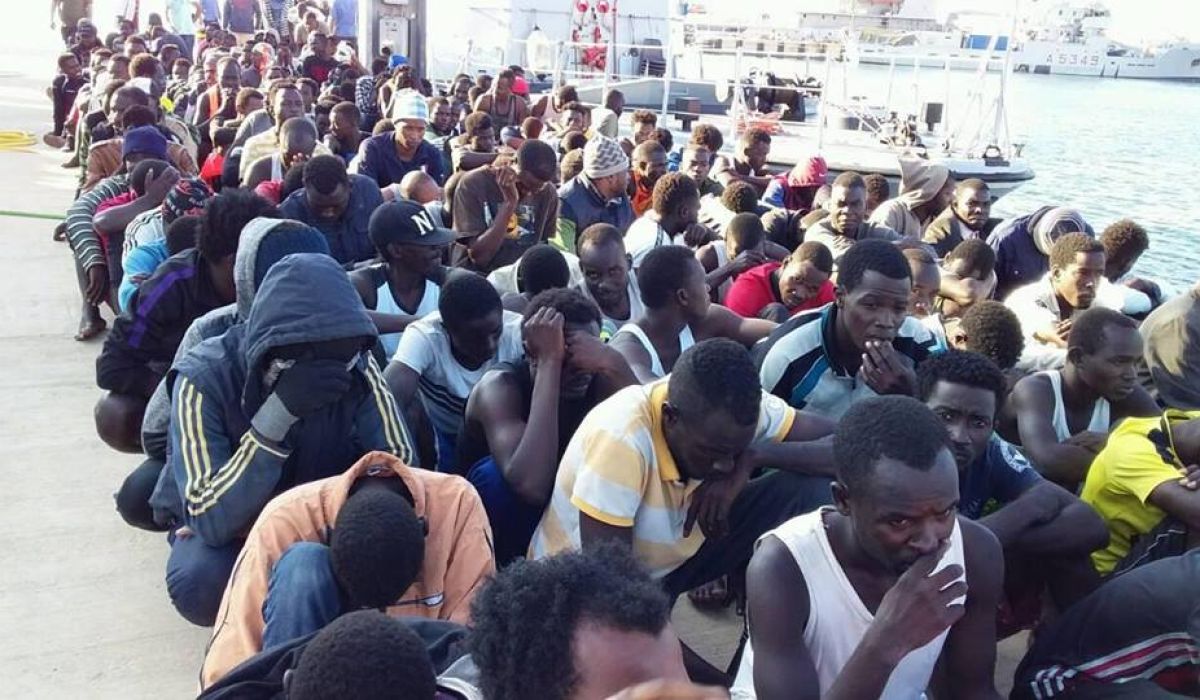 البحرية الليبية تنقذ 458 مهاجر غير شرعي في عمليتين منفصلتين