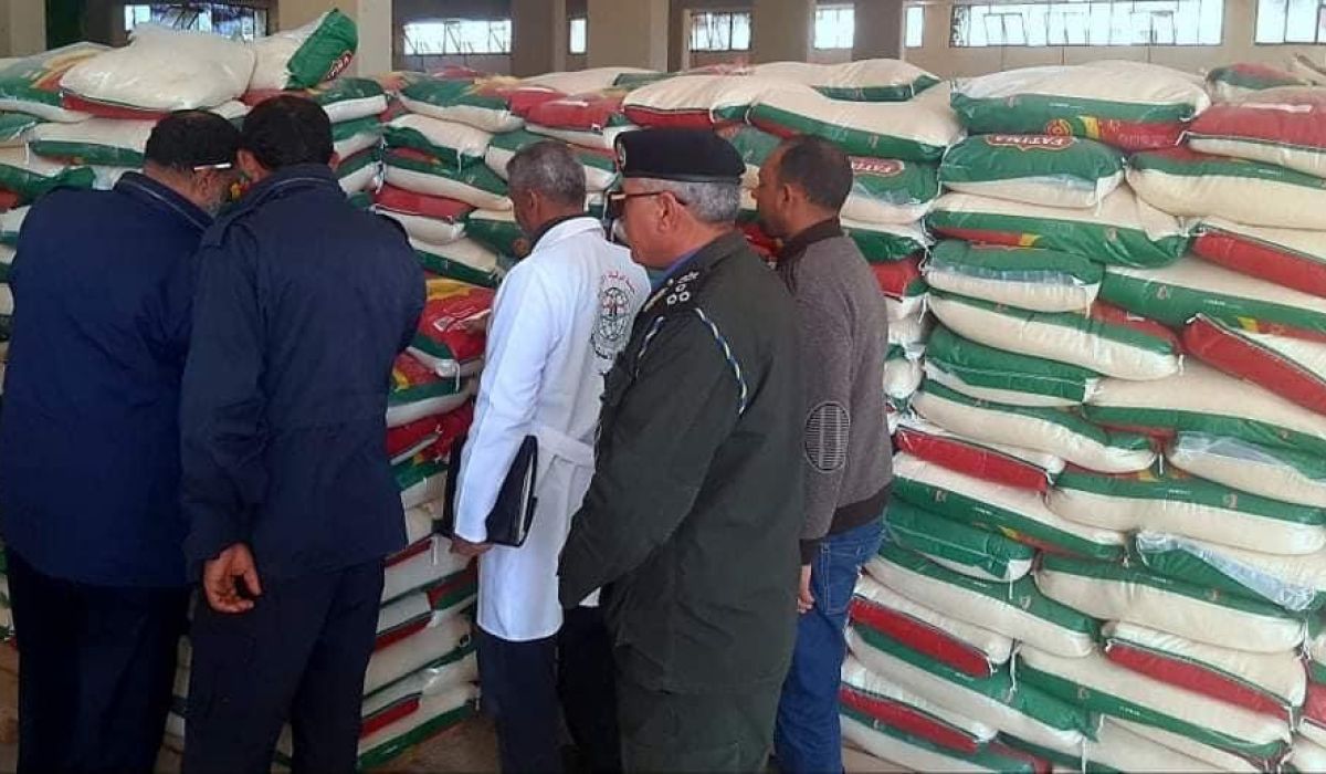 الرقابة على الأغذية والأدوية درنة يقوم بجولة تفتيش على مخازن السلع التموينية