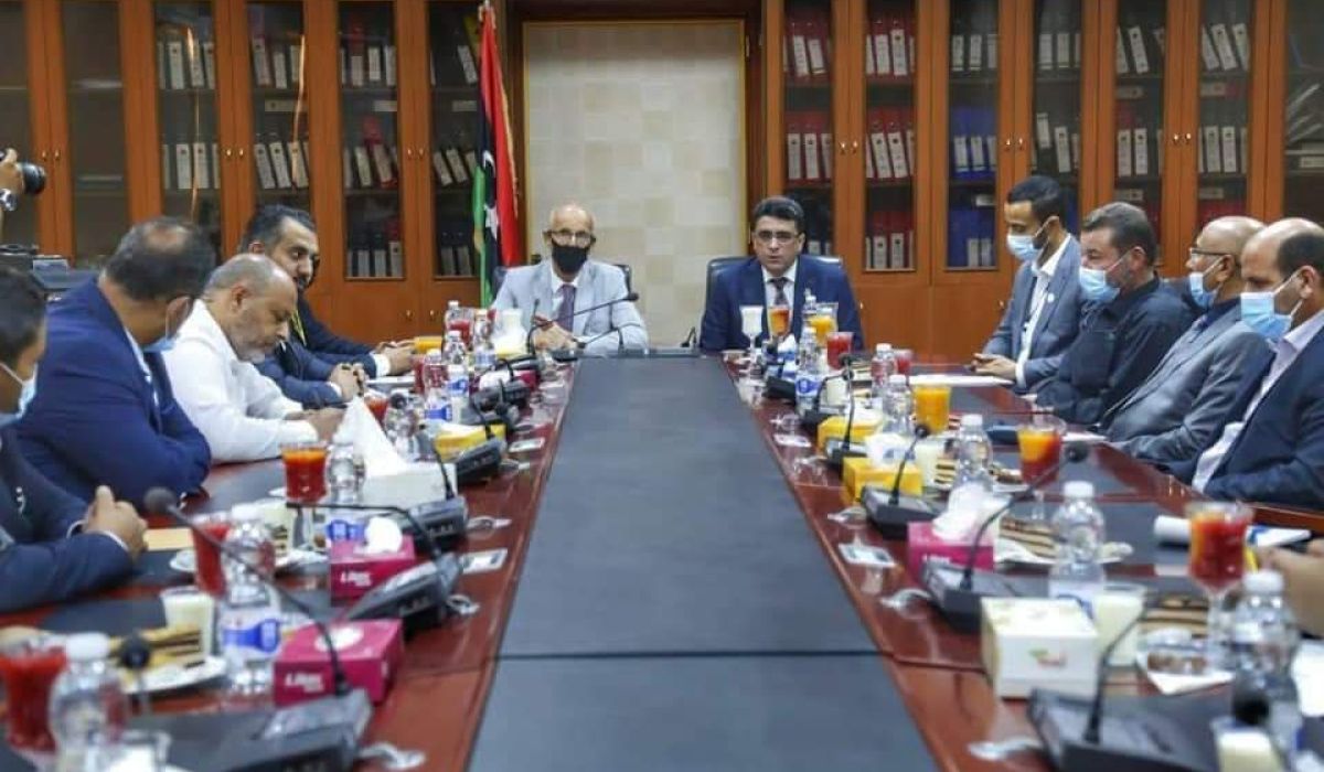 شكشك يقوم بزيارة جامعة طرابلس لتوقيع اتفاقية تعاون علمي بين الجانبين