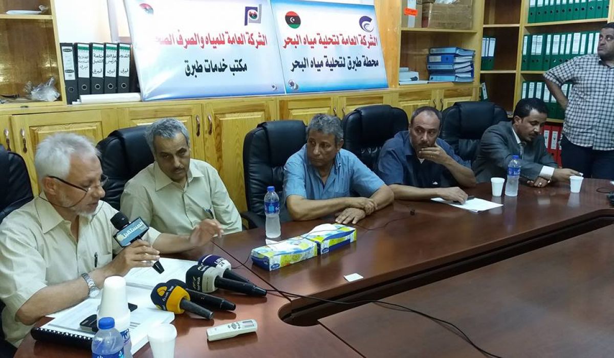 بلدية طبرق مهددة بالعطش