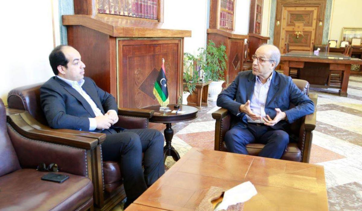 الكبير يناقش مع معيتيق مستجدات الأوضاع بطرابلس و كيفية توفير الخدمات للمدن الليبية