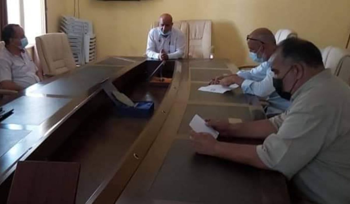 الزراعة والثروة الحيوانية تبحث كيفية إرجاع المواقع المستغلة من الجهات الأخرى " بمنطقة عين زارة"