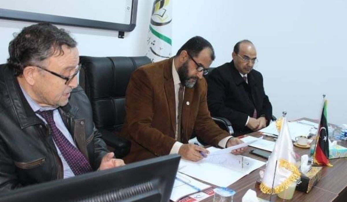 الرقابة الإدارية التابعة لبرلمان طبرق تعقد اجتماعاً مع مركزي البيضاء لمناقشة عمل لجنة استقرار بنغازي