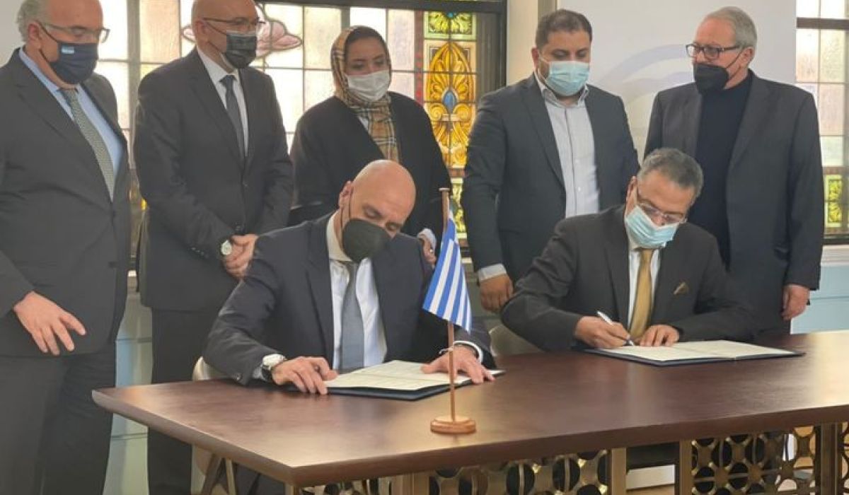 غرفة التجارة والصناعة والزراعة تبرم مذكرة تفاهم لتبادل التجاري مع أثينا