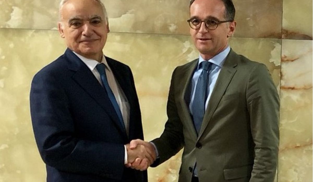 سلامة يناقش مع وزير الخارجية الألماني سبل المساعدة في التصدي للجرائم المالية في ليبيا