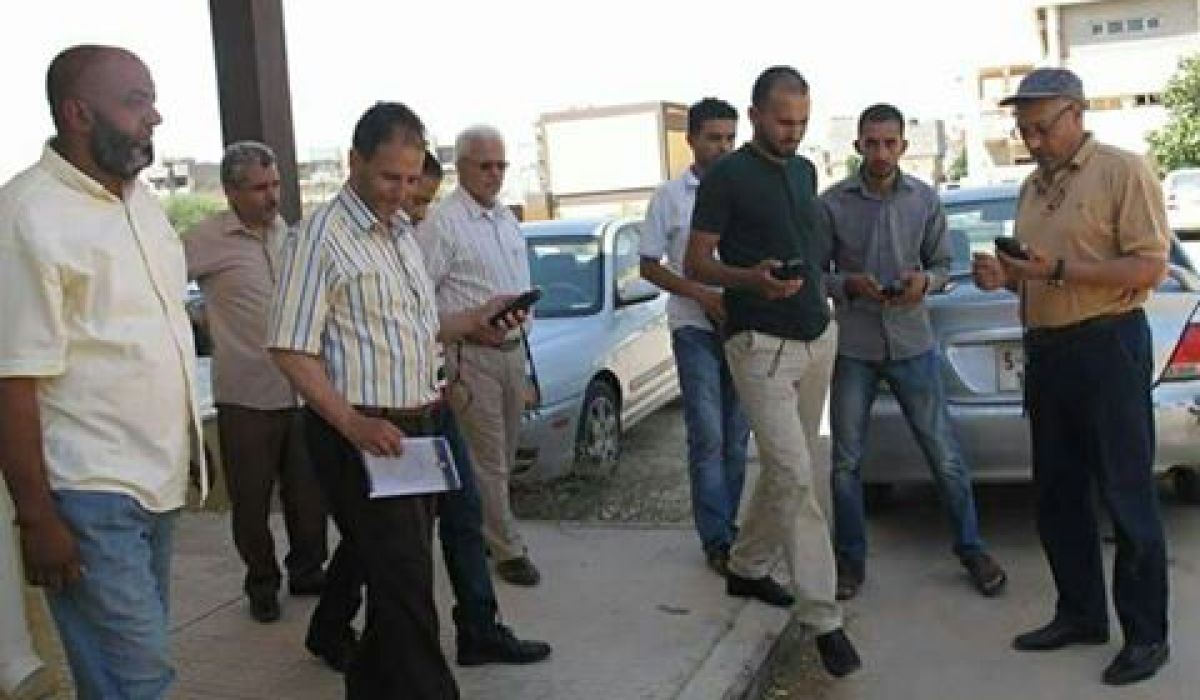 التوثيق المكاني باستخدام تقنيات نظام تحديث المواقع العالمي GPS بترهونة
