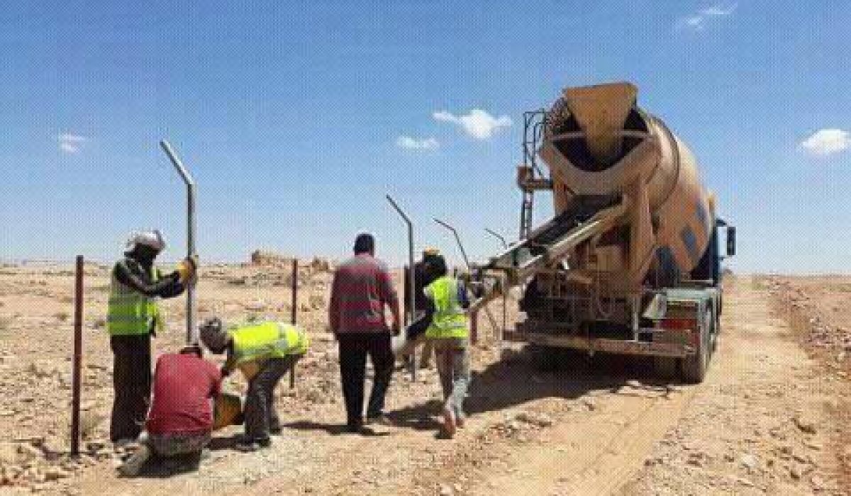 مصلحة المطارات تتابع الأعمال الجارية بمطار بني وليد