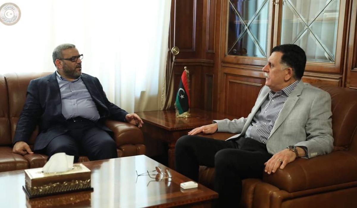 السراج يناقش مع المشري مستجدات الأوضاع الاقتصادية في ظل الاشتباكات