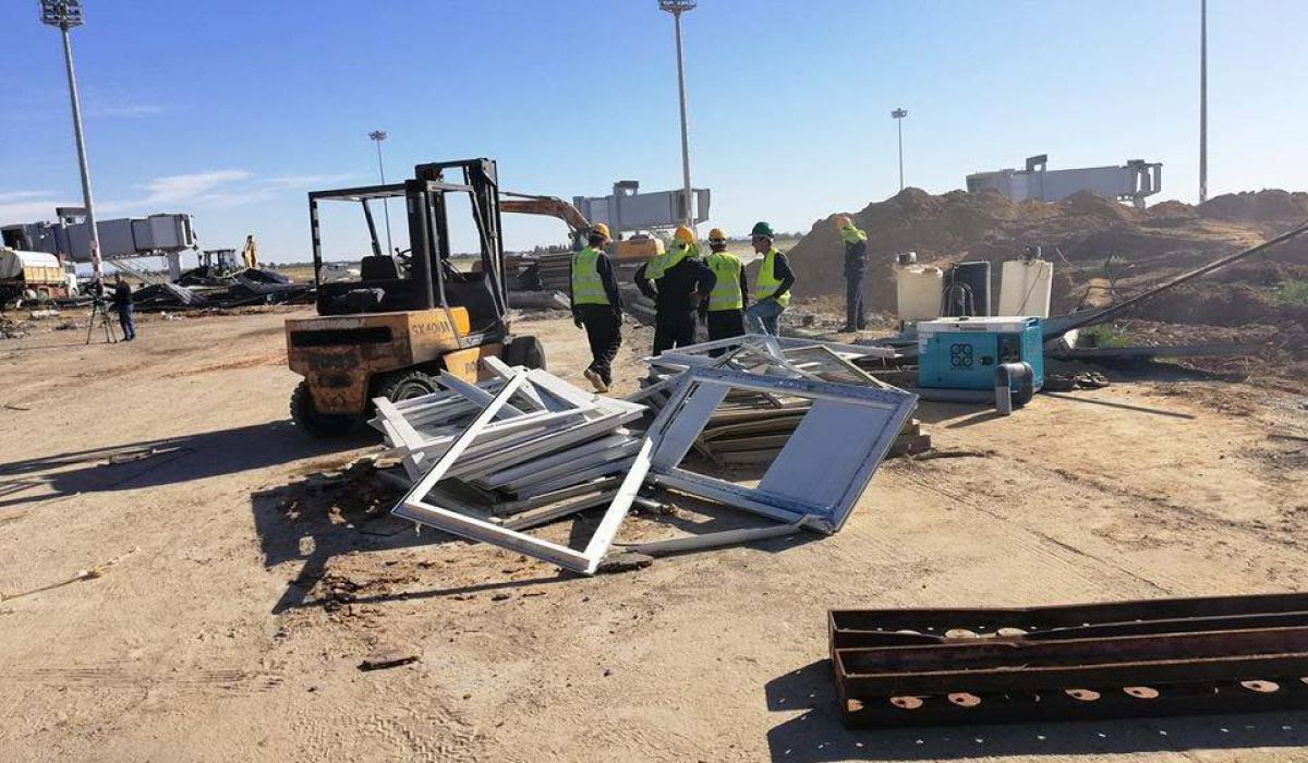 الشروع في بناء صالة للركاب وصيانة ساحة وقوف الطائرات ومهبط مطار طرابلس الدولي
