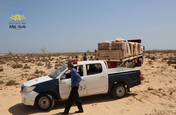 عميد بلدية بنغازي يجتمع مع وكيل وزارة العمل والشؤون الاجتماعية 