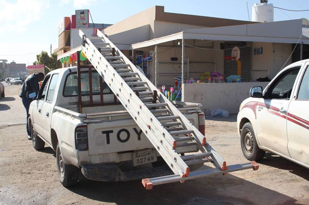 شحنة مساعدات طبية من شركة المدار الجديد تصل إلى بلدية سرت