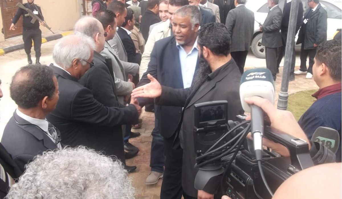 بداد قنصو يزور بلدية زلطن ويعد بحلحة جميع المشاكل التي تواجه المدينة