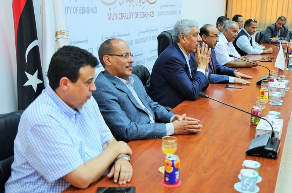 بنغازي تشهد حالياً تنفيد مشاريع تقدر ب200 مشروع